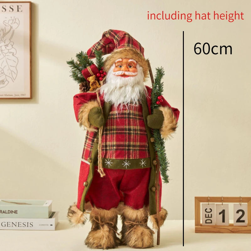 60cm Santa Claus Christmas Decor for Home - Image 6