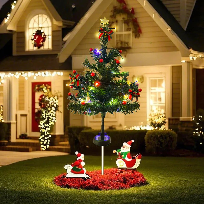 Enchanting Solar Snowflake Lights for Christmas Lawn - Image 5