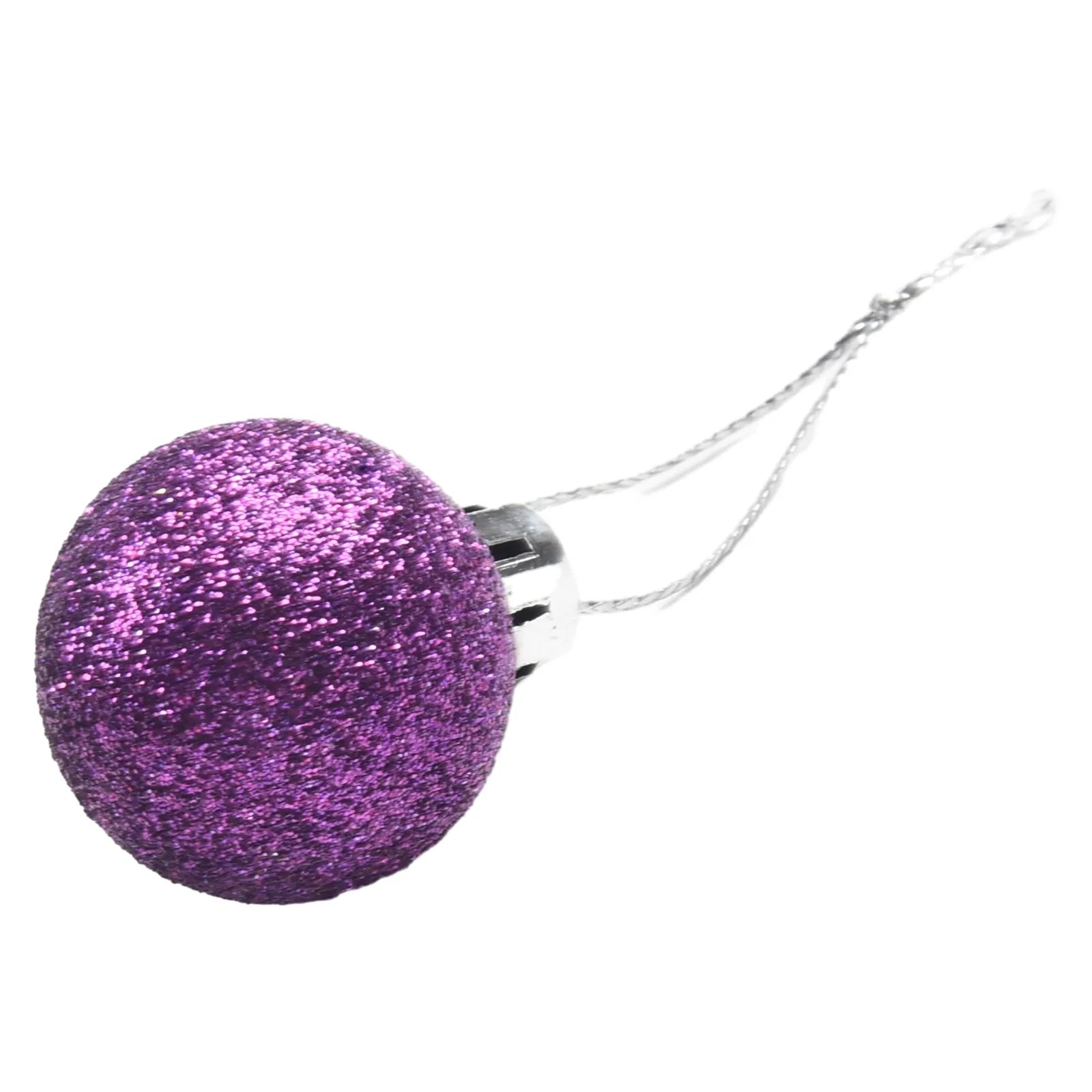 24pcs Glittering Christmas Ball Ornaments - Tree Decor - Image 66