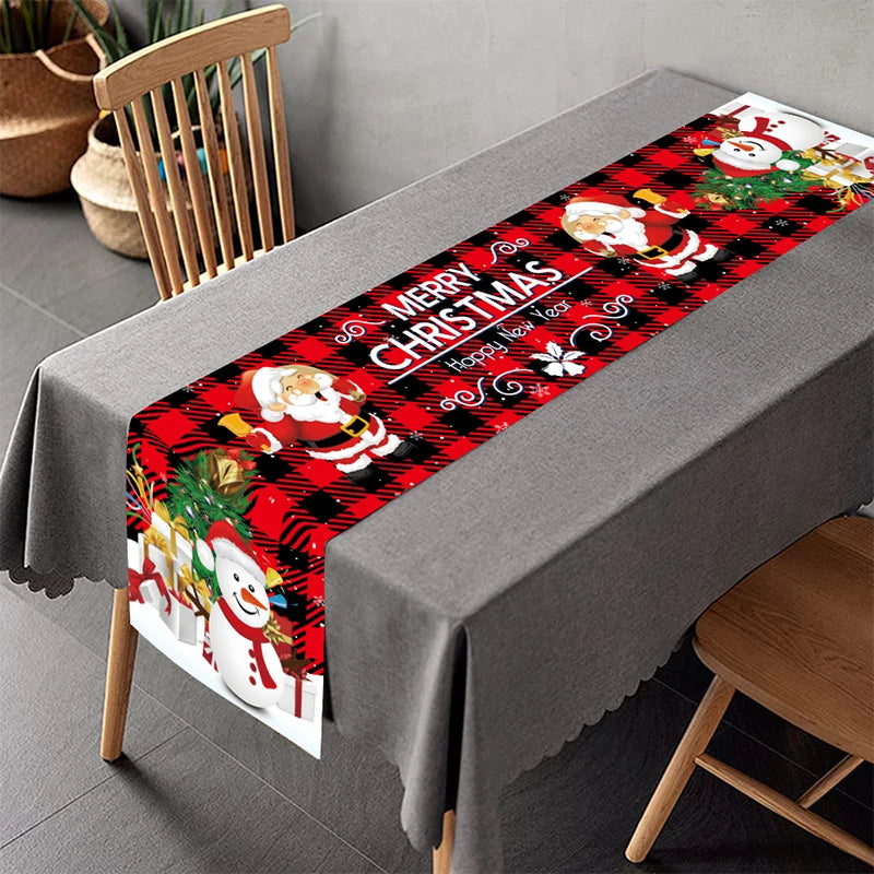 Festive Christmas Table Runner for Holiday Cheer - Image 35