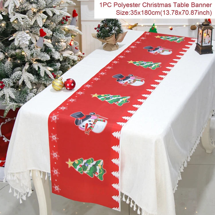 Festive Christmas Table Runner for Holiday Décor - Image 10