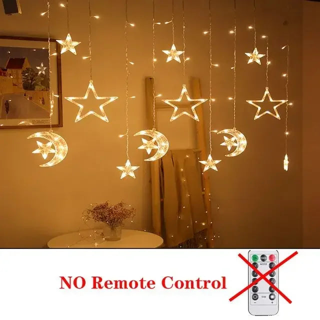 Magical LED Christmas Curtain String Lights - Image 14