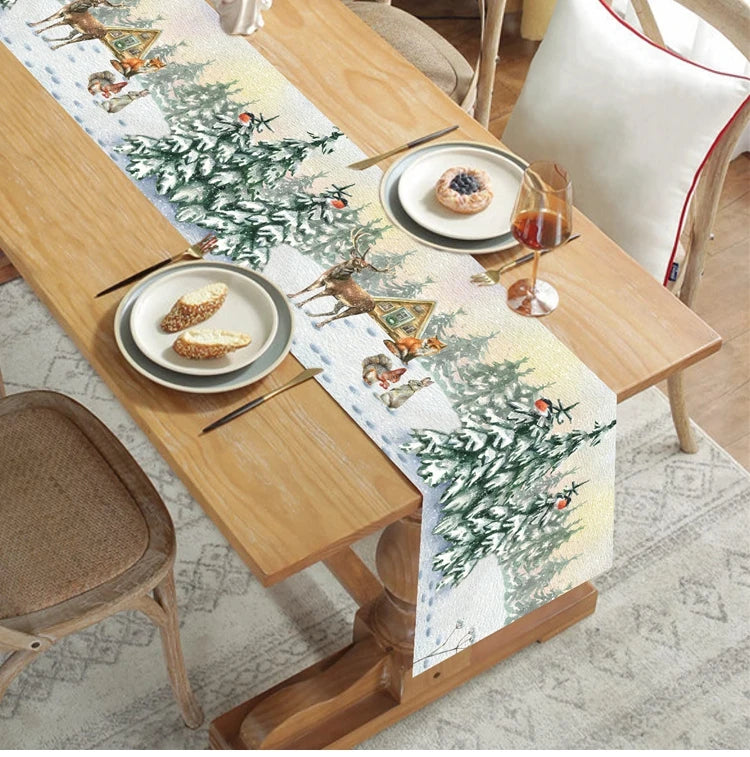 Festive Christmas Table Runners for Holiday Cheer - Image 70