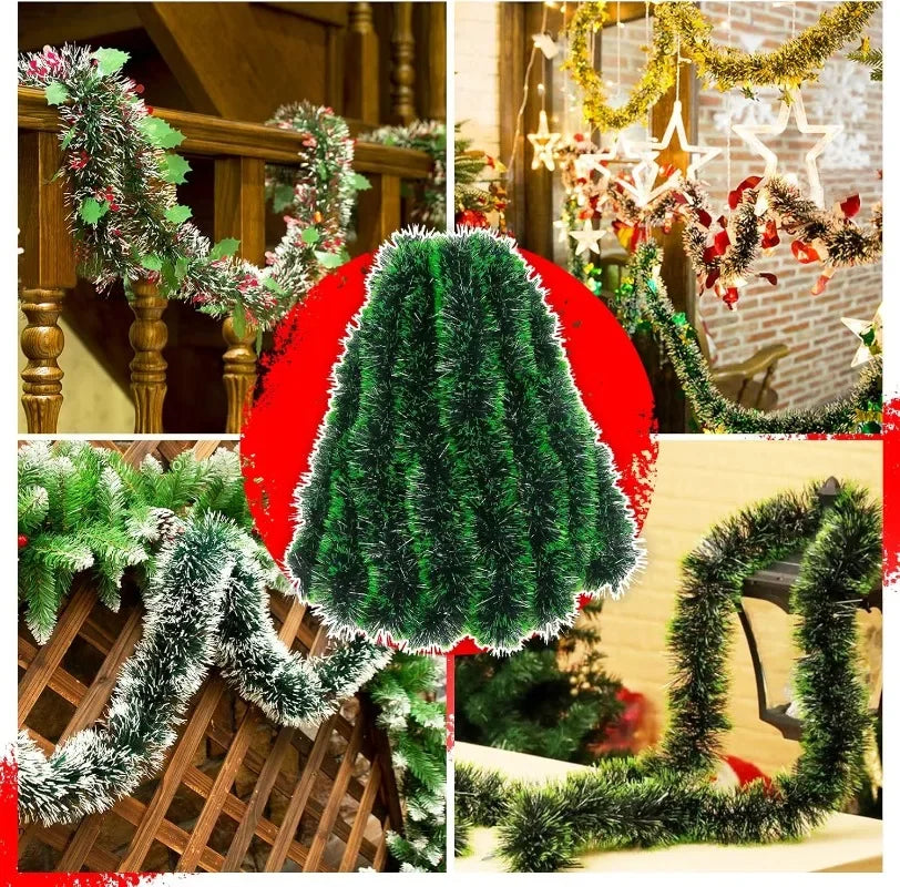 Festive Green Cane Ribbons for Christmas Decor - Image 28