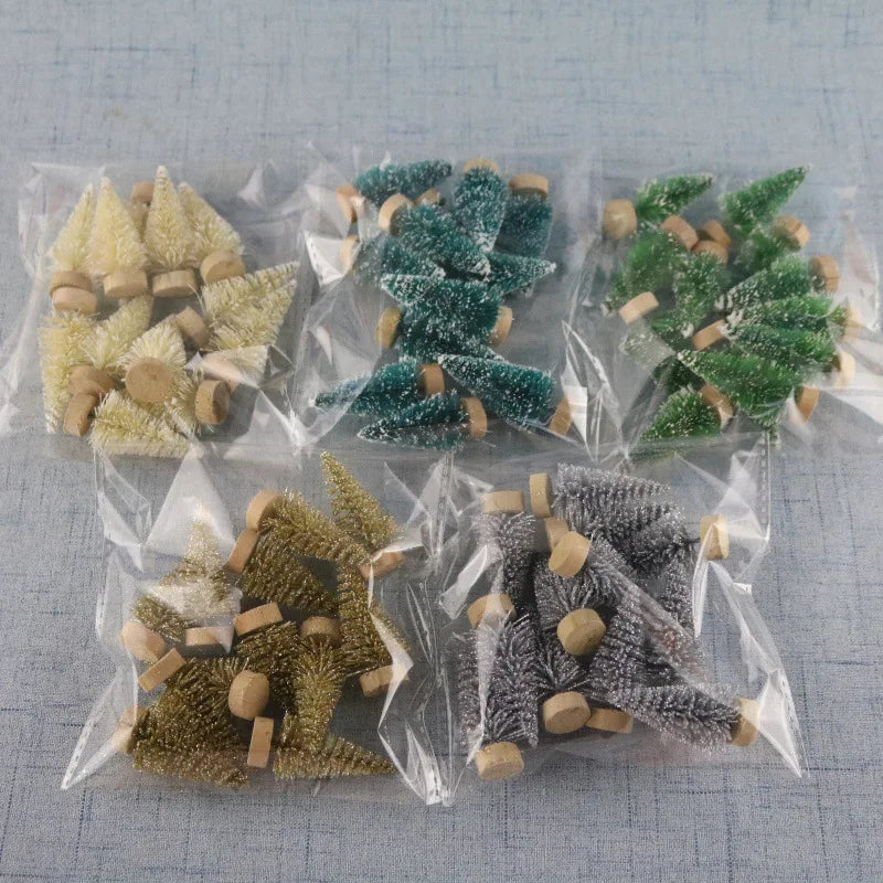 12 Mini Christmas Trees for Festive Decor - Image 16