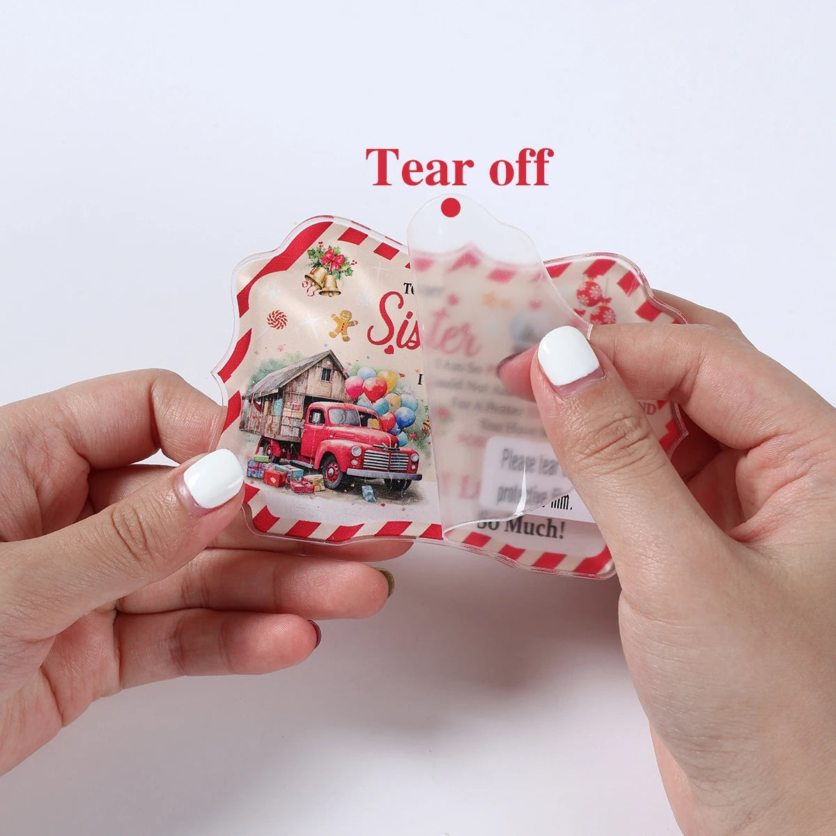 Charming Acrylic Christmas Ornament for Home Decor - Image 9