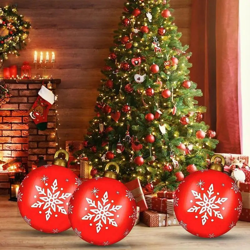 Inflatable Christmas Tree Ball - 60cm Festive Decoration - Image 5