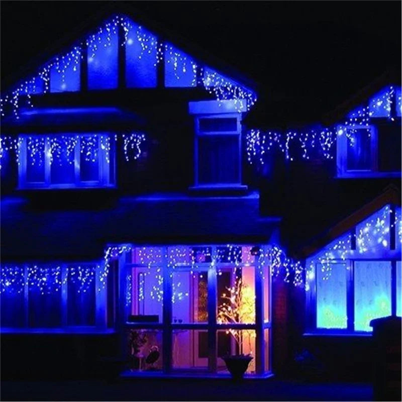 Festive 5M LED Waterfall Curtain Lights - Image 15