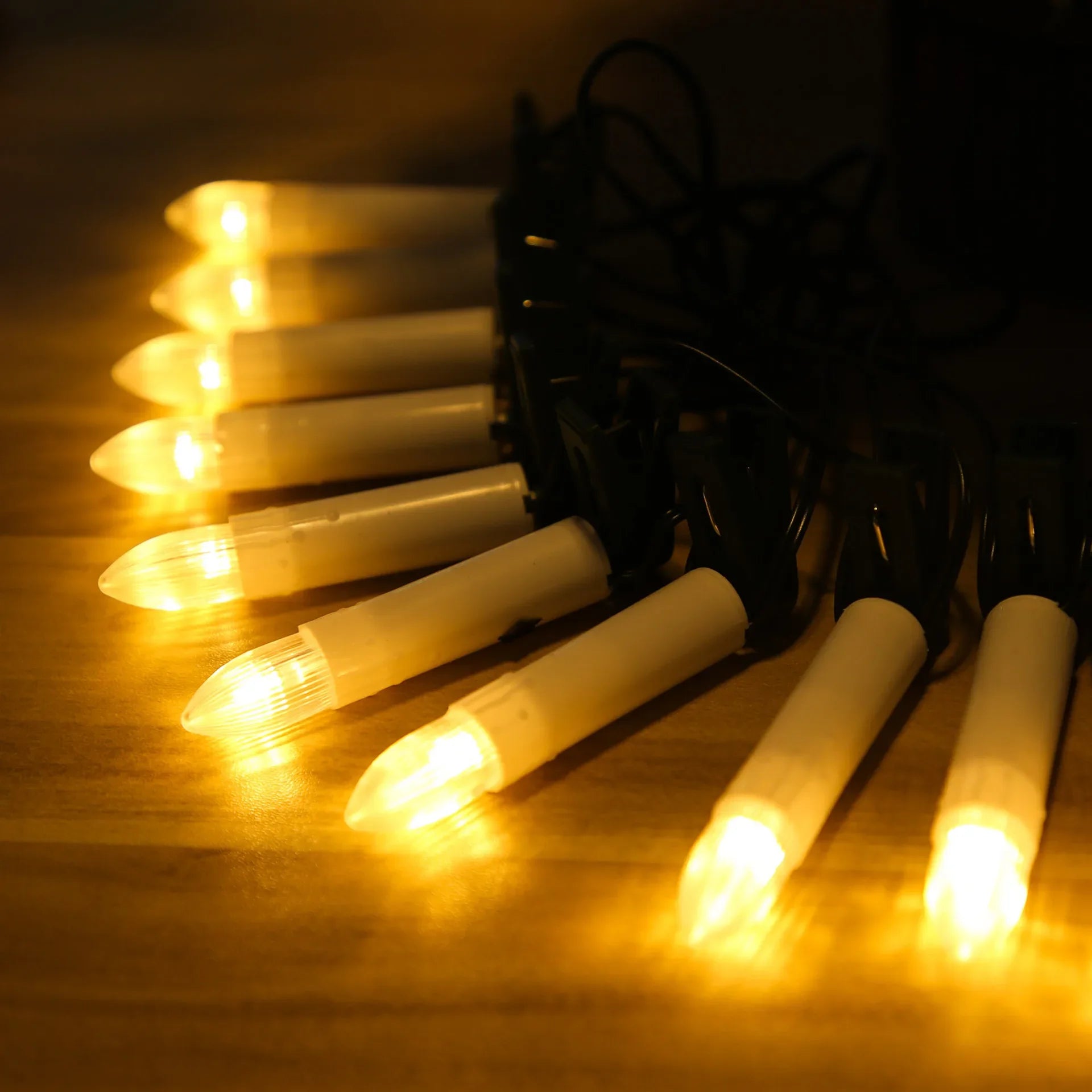 20PCS Warm White USB Candle Lights for Christmas - Image 17