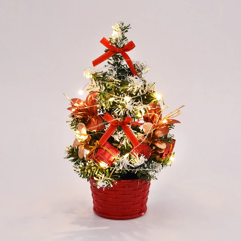 Charming Mini LED Christmas Tree Table Decor - Image 5