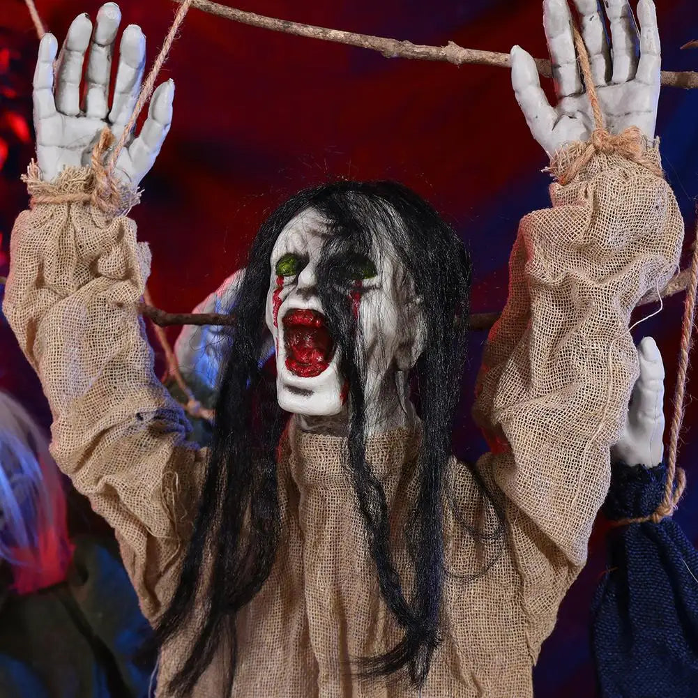 Terrifying Bloody Eye Doll Ornament for Halloween - Image 12