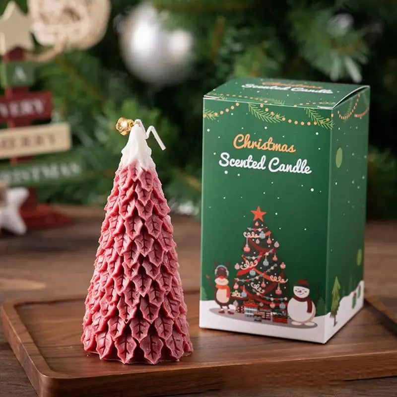 Handmade Christmas Tree Aromatic Candle Gift - Image 7