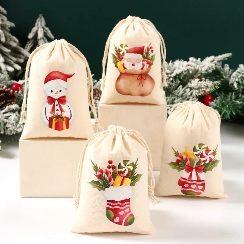 Festive Cotton Candy Bags for Christmas Decor - Image 16