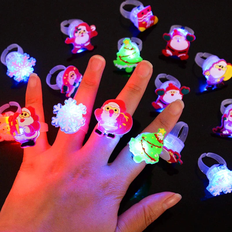 Glowing Halloween Ring Set for Festive Decor - Image 11