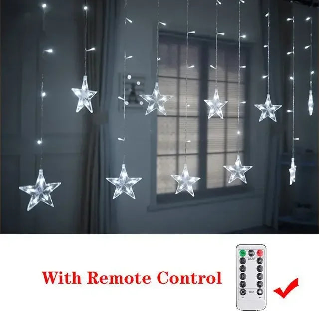 Magical LED Christmas Curtain String Lights - Image 21
