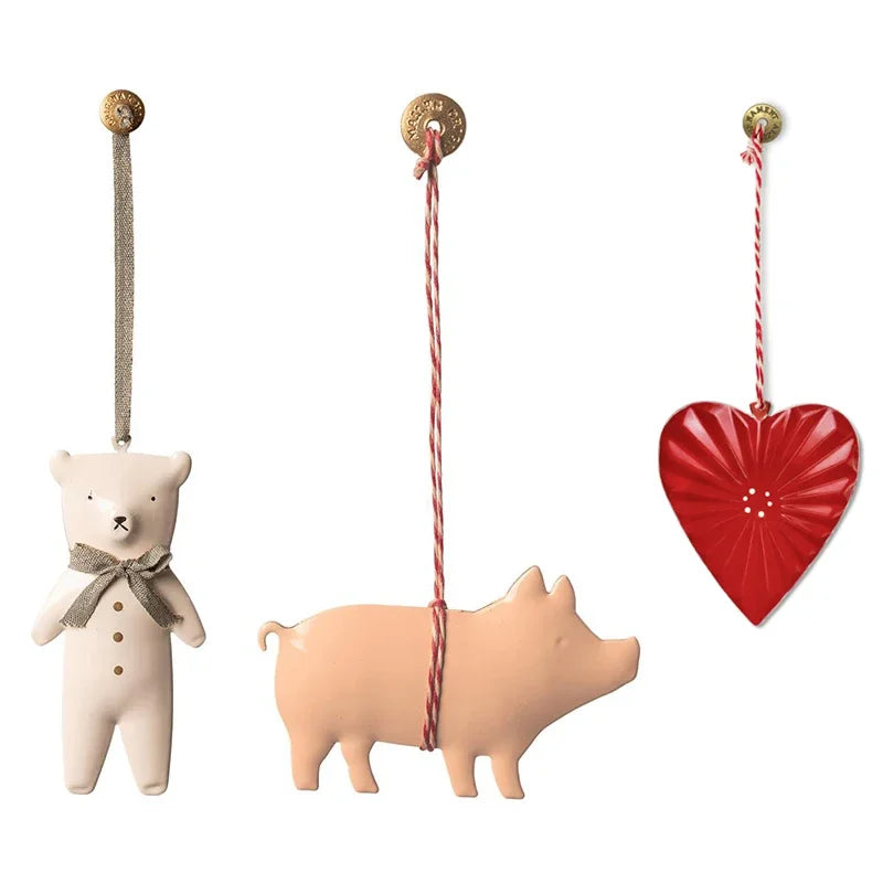 Nordic Metal Ornaments for Festive Christmas Decor - Image 19