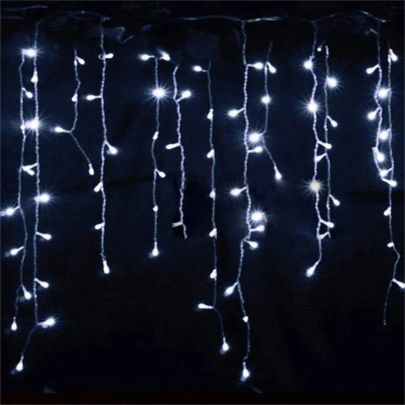 Enchanting 5m Christmas Icicle LED String Lights - Image 3