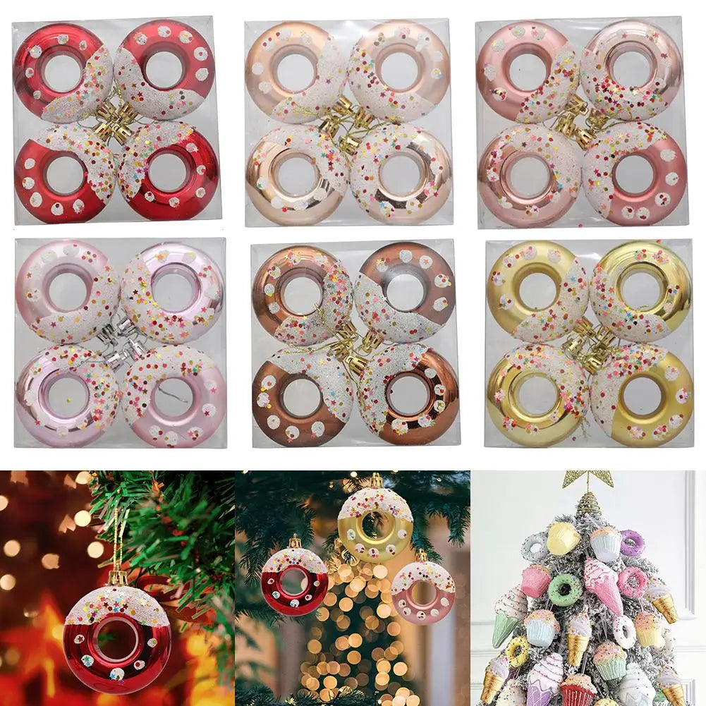 Festive Candy Donut Ornaments for Christmas Cheer - Image 13
