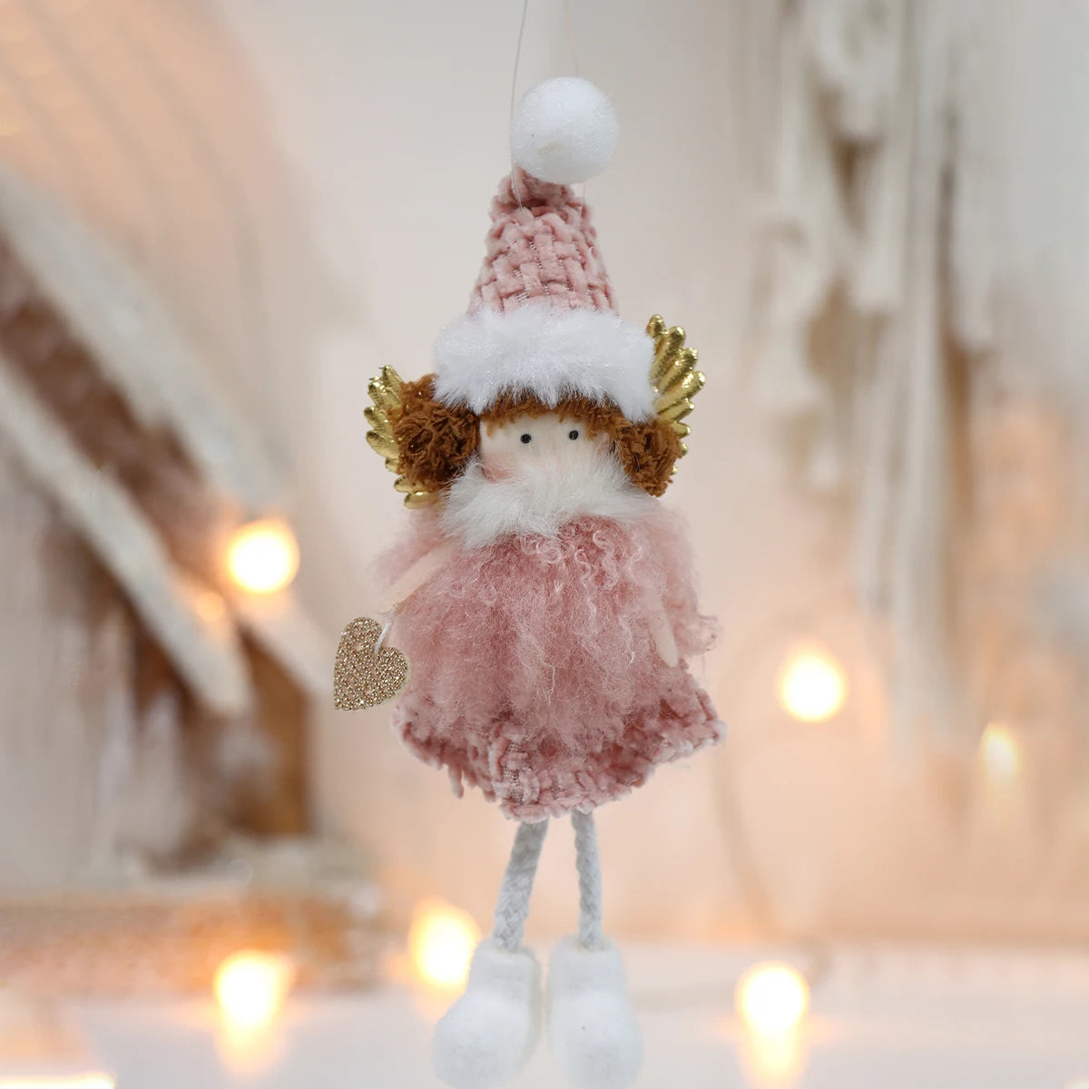 Charming Angel Doll Christmas Tree Ornament - Image 7