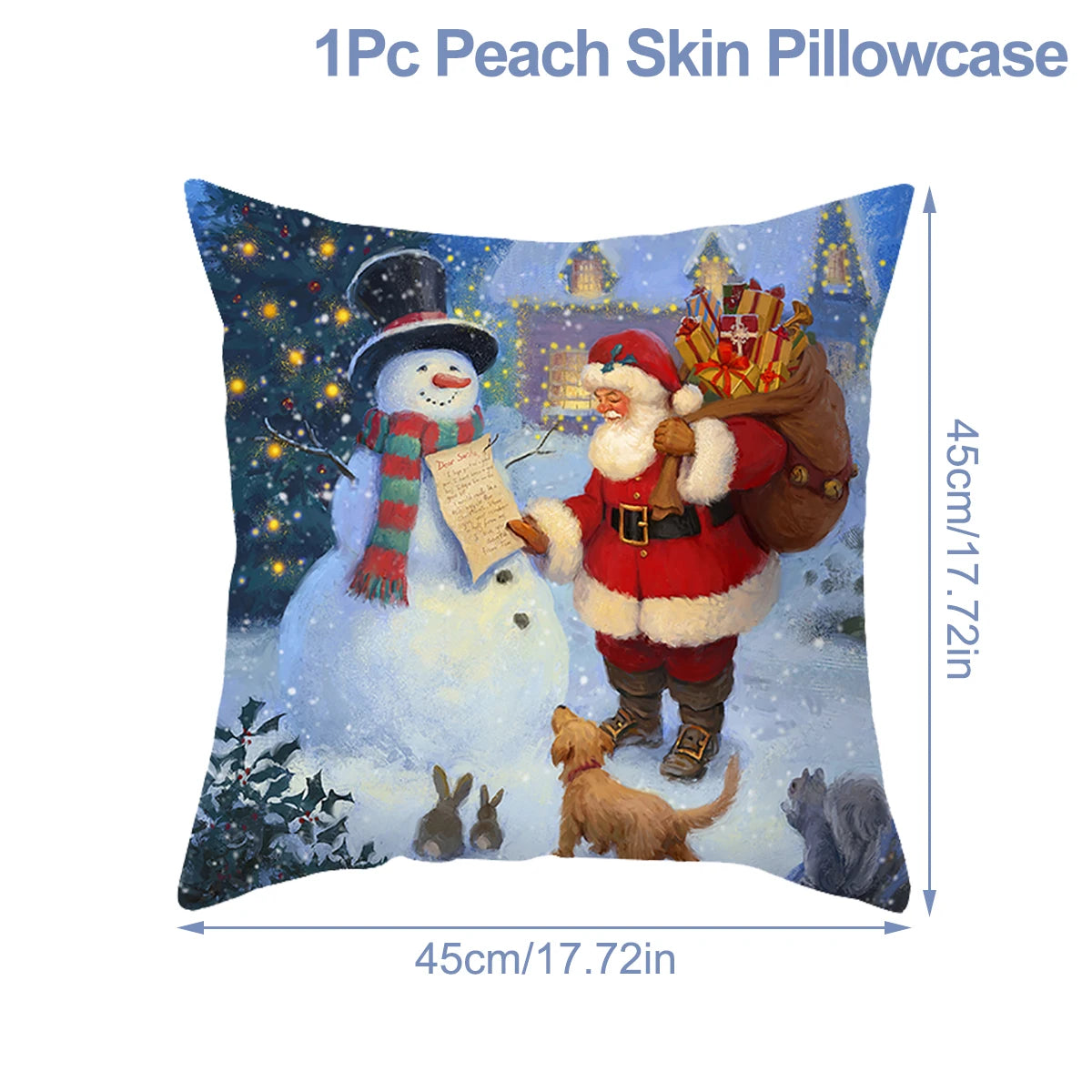 Festive Christmas Cushion Cover for Home Decor - Image 16