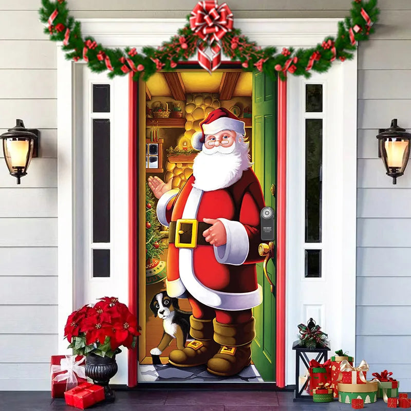 Festive Christmas Door Cover for Holiday Cheer - Image 11