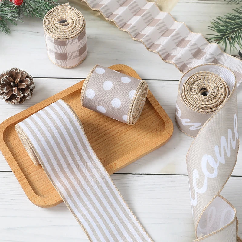 Charming Antique European Christmas Ribbon Décor - Image 24
