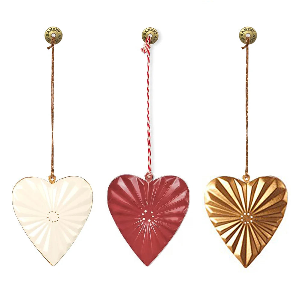 Charming Double-Sided Metal Christmas Tree Ornaments - Image 26