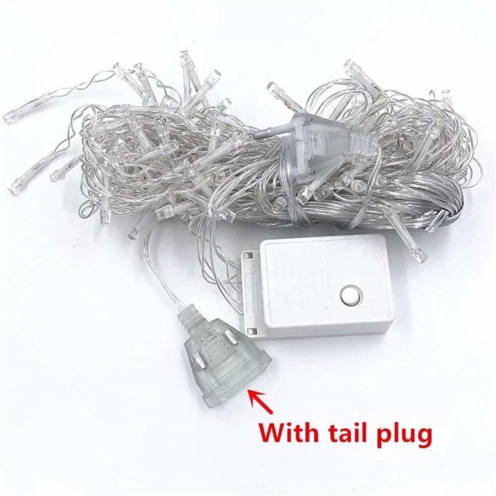 Charming 5M LED Icicle String Lights for Christmas - Image 26