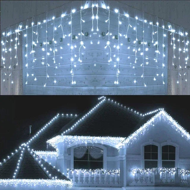 “Magical LED Curtain Icicle Lights for Christmas” - Image 10
