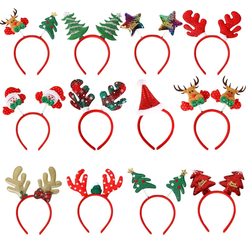 Festive Xmas Headbands for Kids & Parties