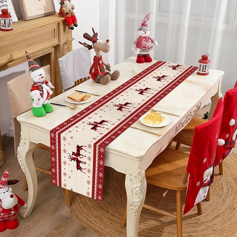 Festive Merry Christmas Table Runner for Holiday Cheer - Image 7