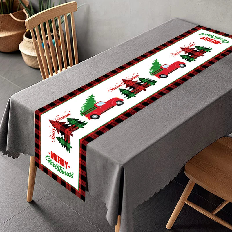 Festive Christmas Table Runner for Holiday Cheer - Image 39