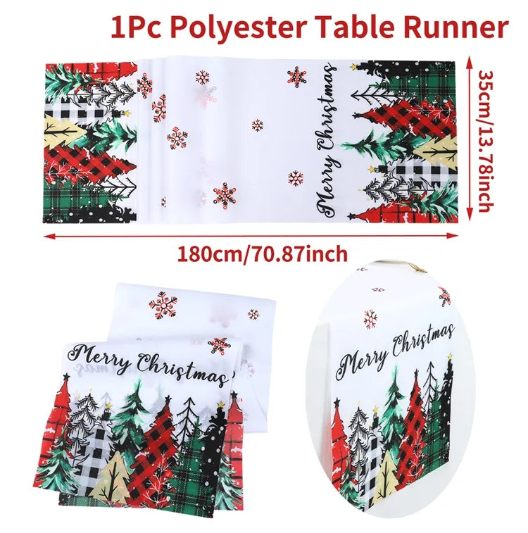 Festive Christmas Table Runner for Holiday Décor - Image 14