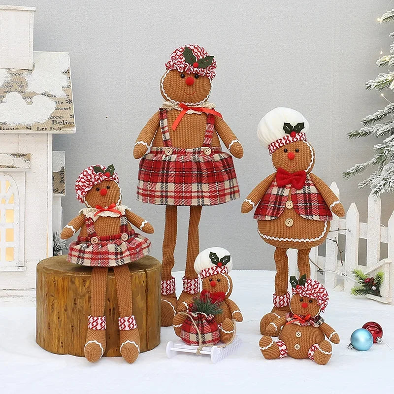 Festive Gingerbread Chef Doll for Holiday Decor - Image 5