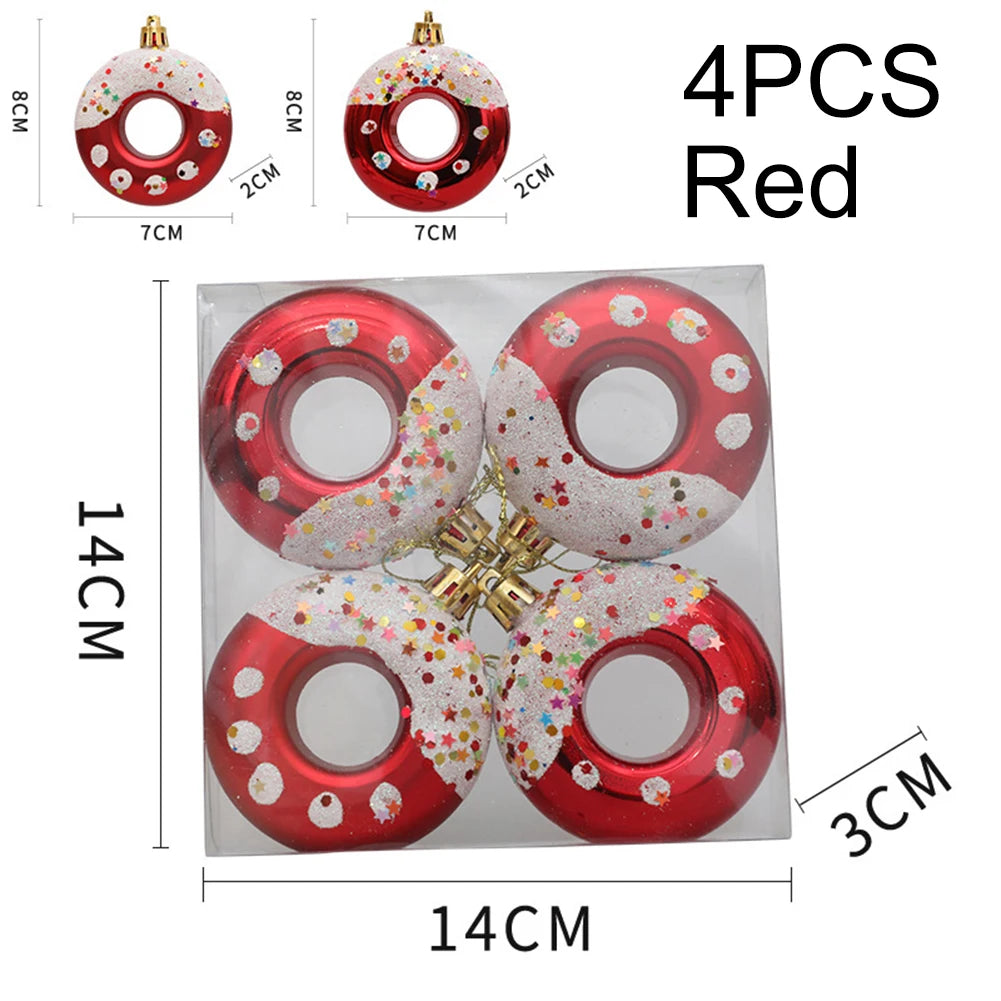 Festive Candy Donut Ornaments for Christmas Cheer - Image 13