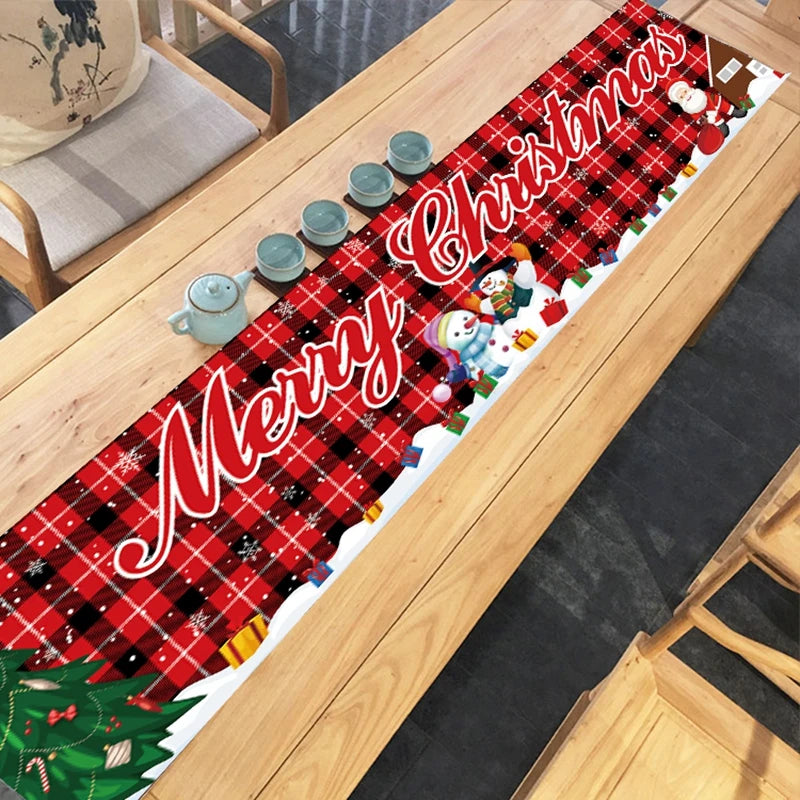 Festive Christmas Table Runner for Holiday Cheer - Image 29