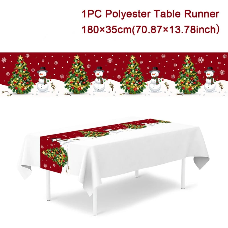 Festive Christmas Table Runners for Holiday Cheer - Image 13