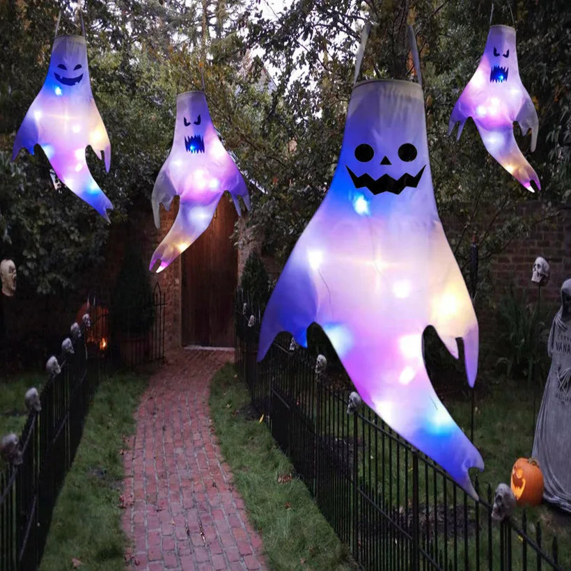 Glowing Halloween Ghost LED Light Decoration - Image 14