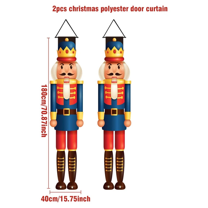 Charming Nutcracker Door Decor for Christmas Cheer - Image 12