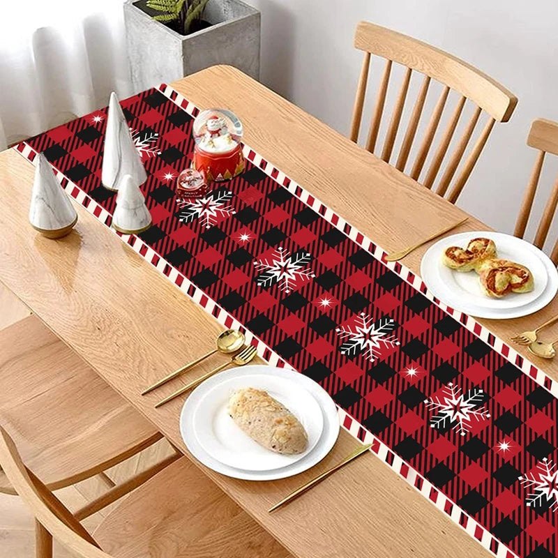Festive Christmas Table Runner for Holiday Décor - Image 53