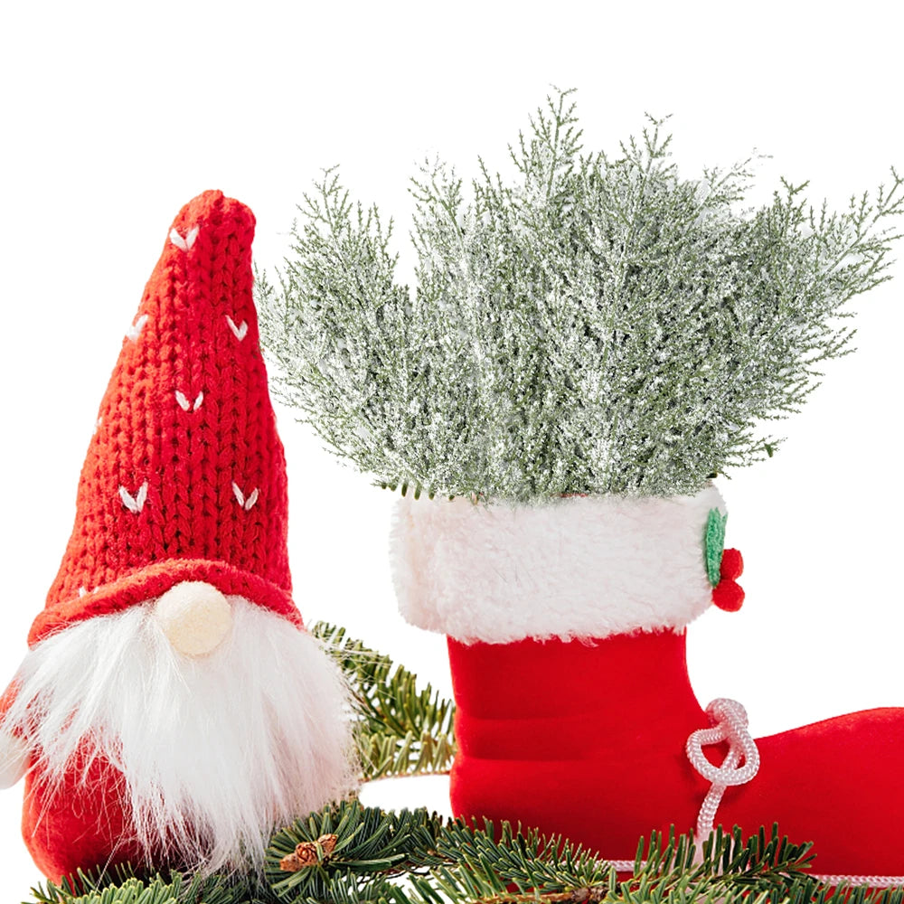 Faux Frosted Pine Christmas Sprigs - Decorate in Style - Image 9