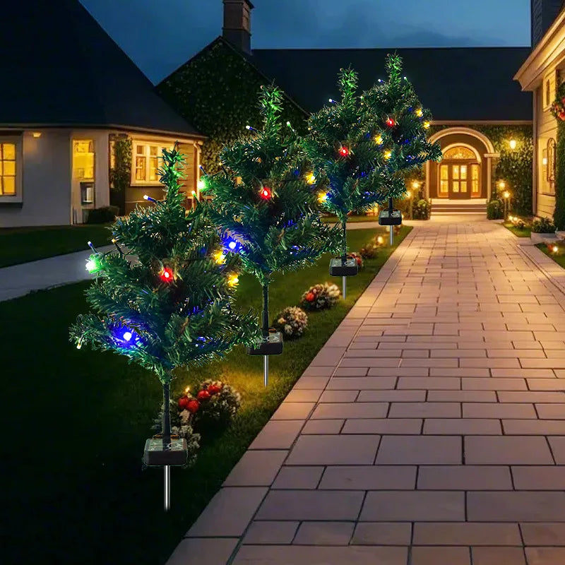 Enchanting Solar Snowflake Lights for Christmas Lawn - Image 7