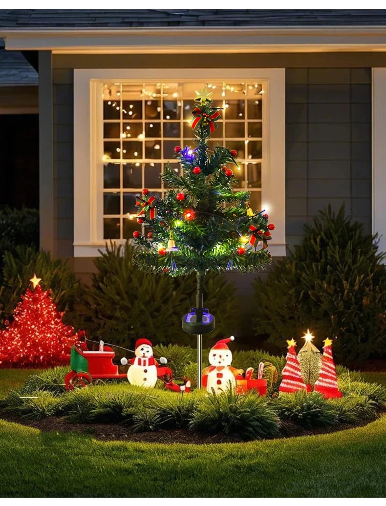 Enchanting Solar Snowflake Lights for Christmas Lawn - Image 17