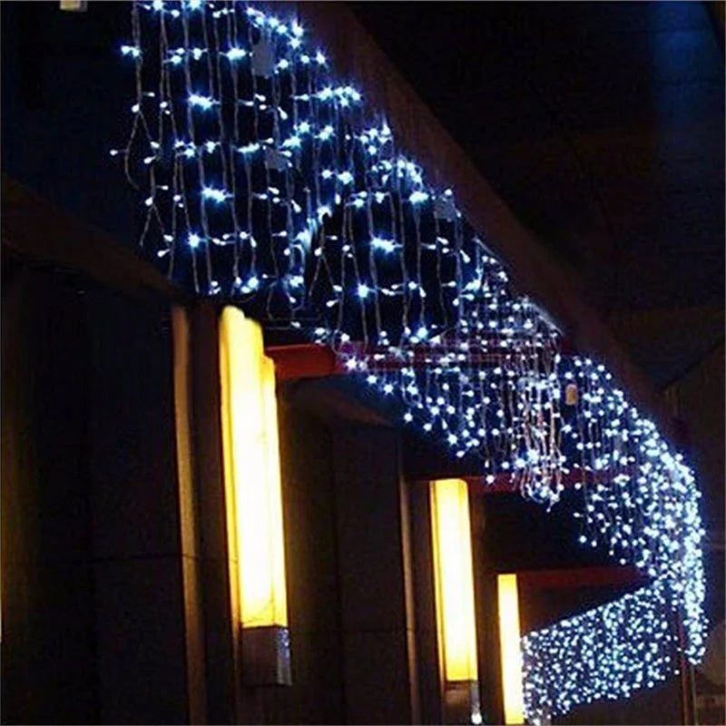 Enchanting 5m Christmas Icicle LED String Lights - Image 13
