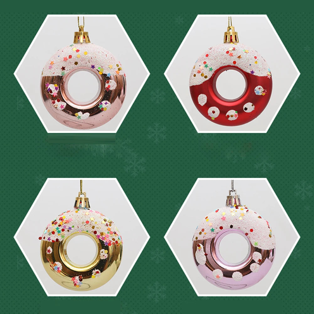 Festive Candy Donut Ornaments for Christmas Cheer - Image 16