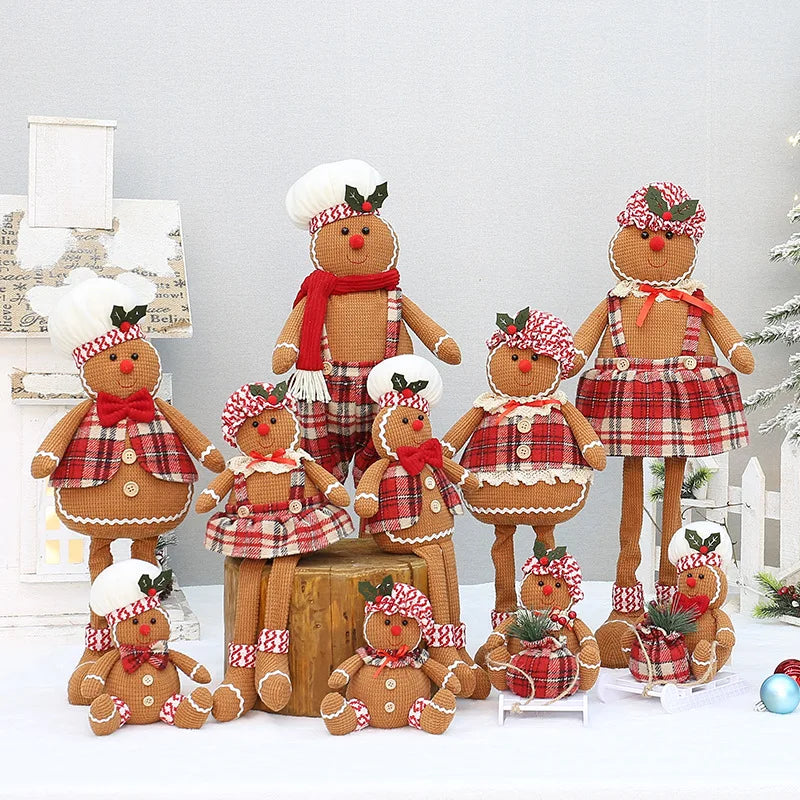 Festive Gingerbread Chef Doll for Holiday Decor - Image 16