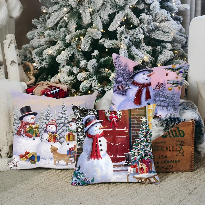 Festive Christmas Cushion Cover for Home Decor - Image 38