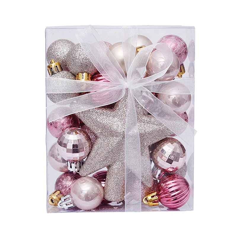 30-Piece Christmas Bauble Set for Tree Decor - Image 5