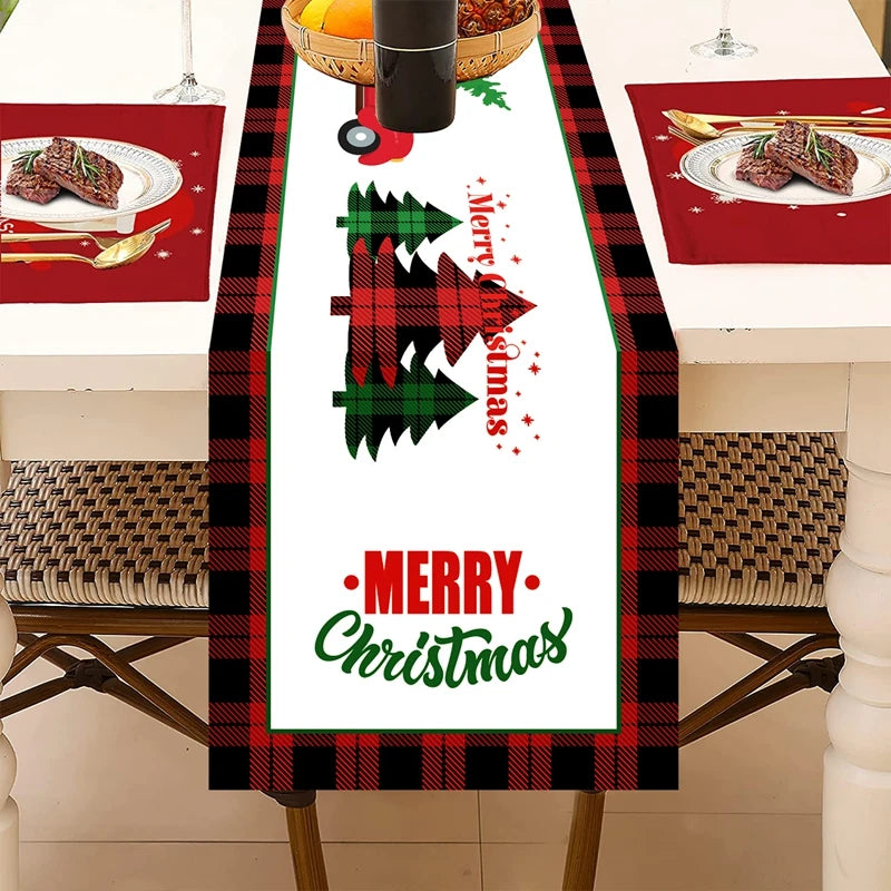 Festive Christmas Table Runner for Holiday Cheer - Image 27