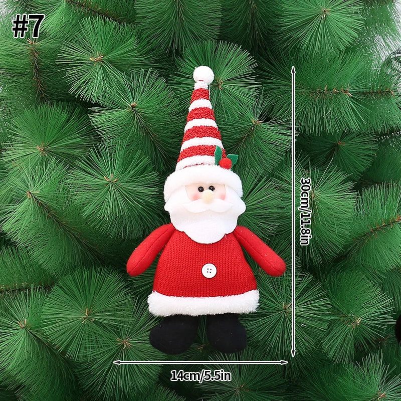 Charming Santa & Snowman Christmas Ornaments - Image 4